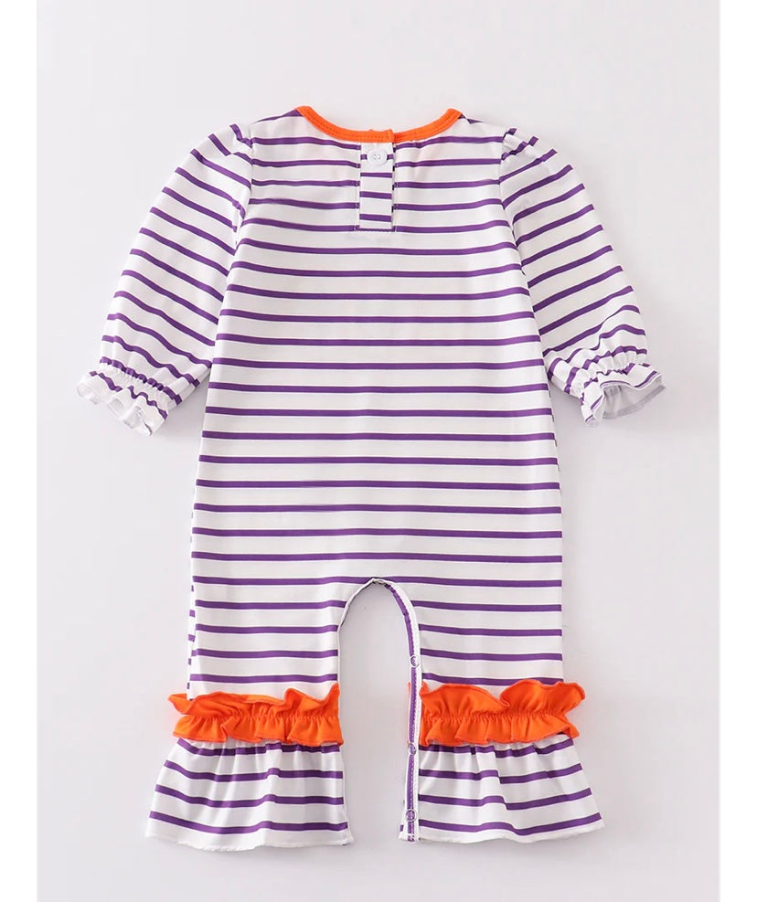Boo Appliqué Baby Romper