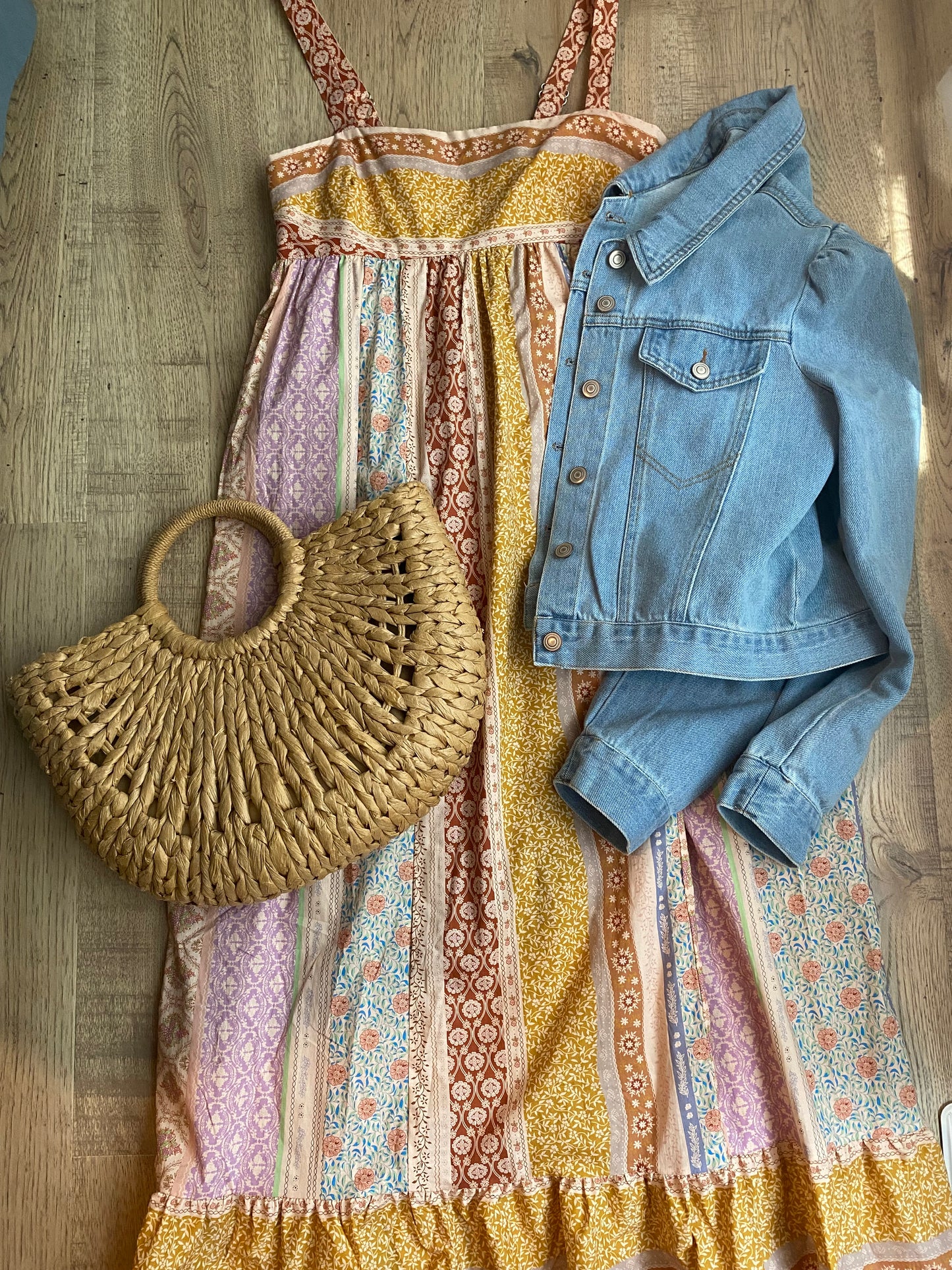 Sleeveless Cotton Maxi Dress