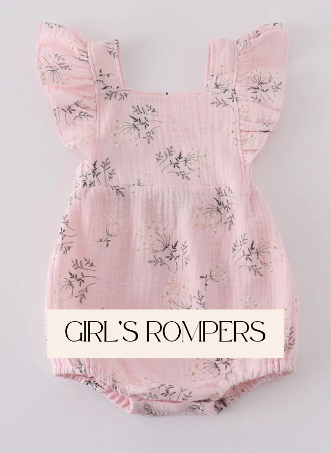Girl's Rompers