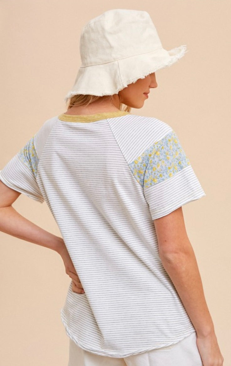 Mixed Media Tee