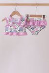 Purple Hydrangea UPF Swim Set