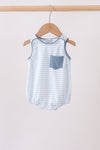 Blue Stripe Bubble