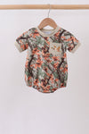 Camo Duck Embroidered Pocket Bubble