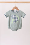 Green Fish Applique Bubble