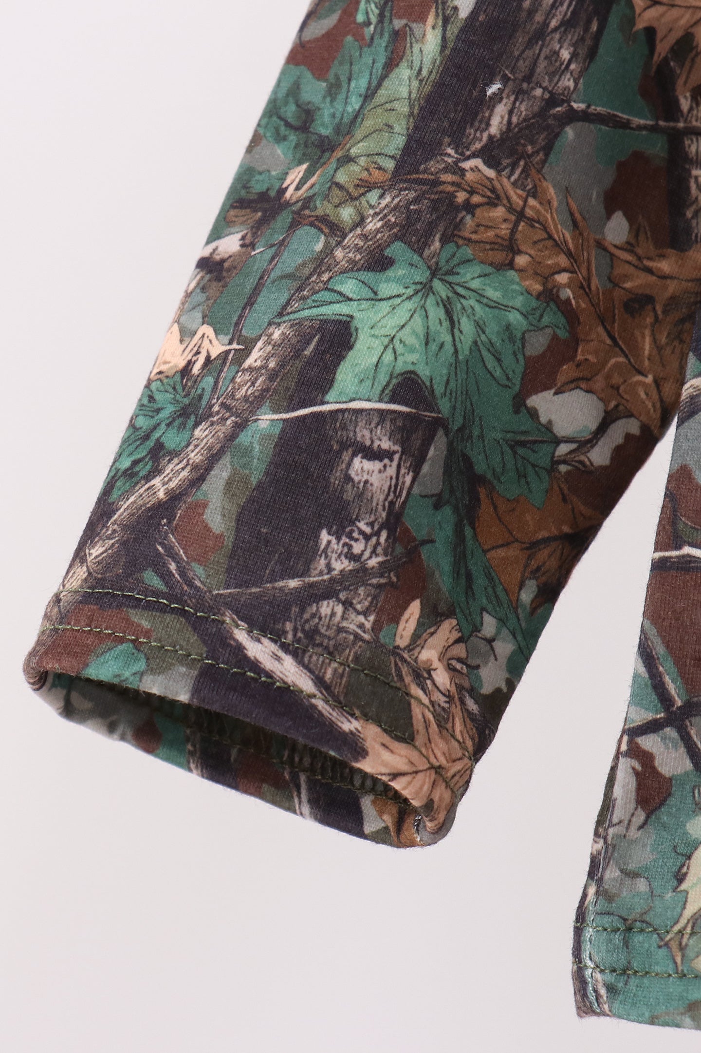 Camouflage Mallard Embroidery Pants Set