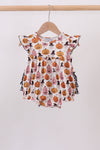 Pumpkin ruffle bubble
