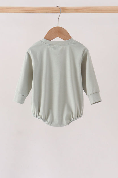 Sage football sequin bubble
