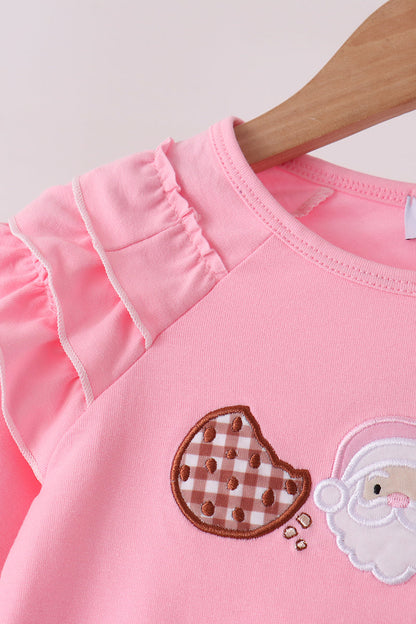 Pink Milk Cookies Ruffle Set