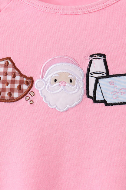 Pink Milk Cookies Ruffle Top