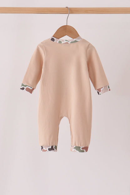 Camo Deer Applique Romper