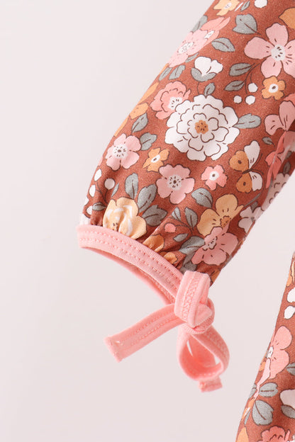 Floral Smocked Lace Bubble