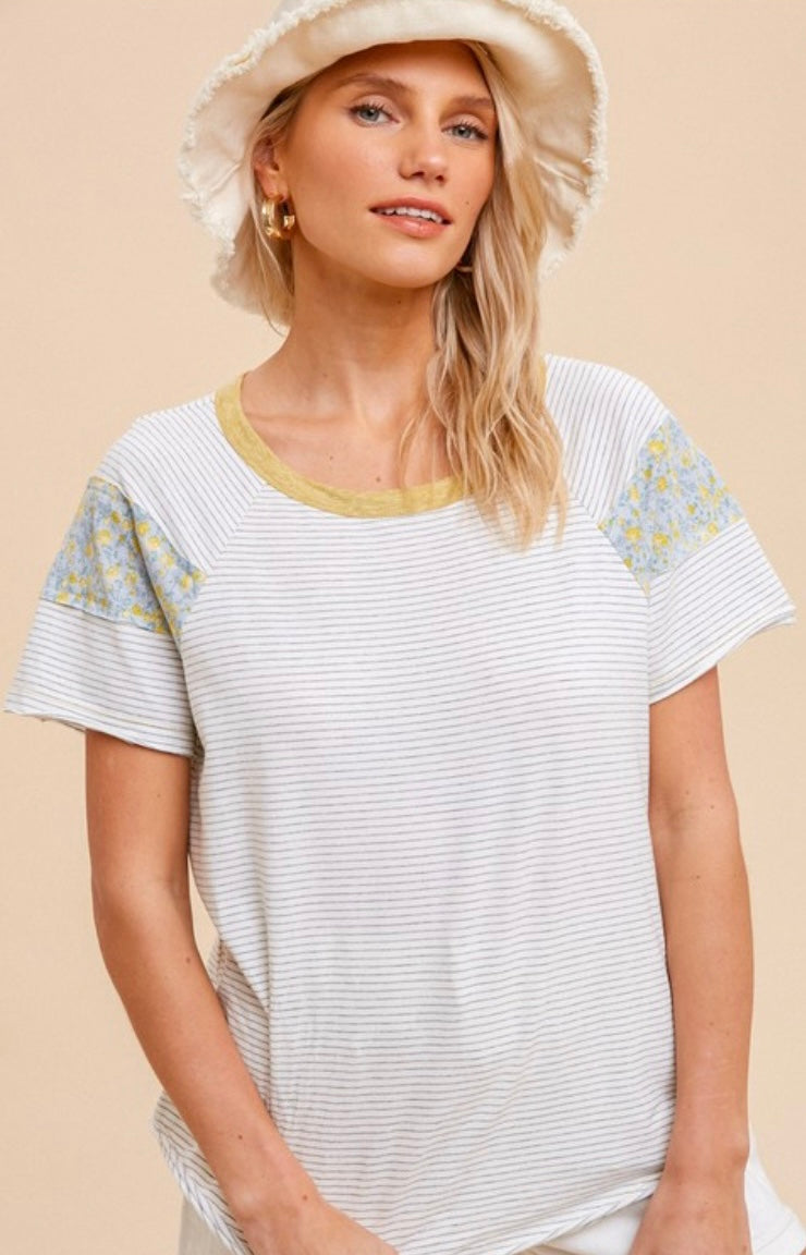 Mixed Media Tee