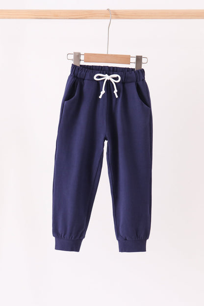 Navy Drawstring Jogger