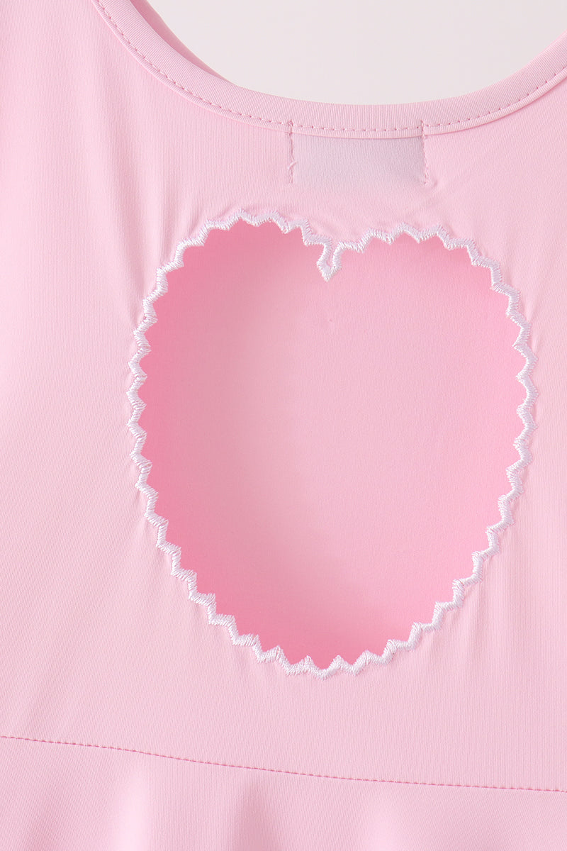 Pink Scalloped Dress