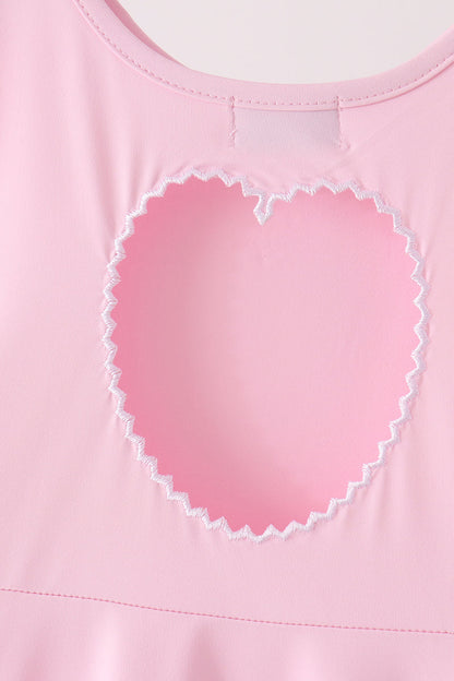Pink Scalloped Dress