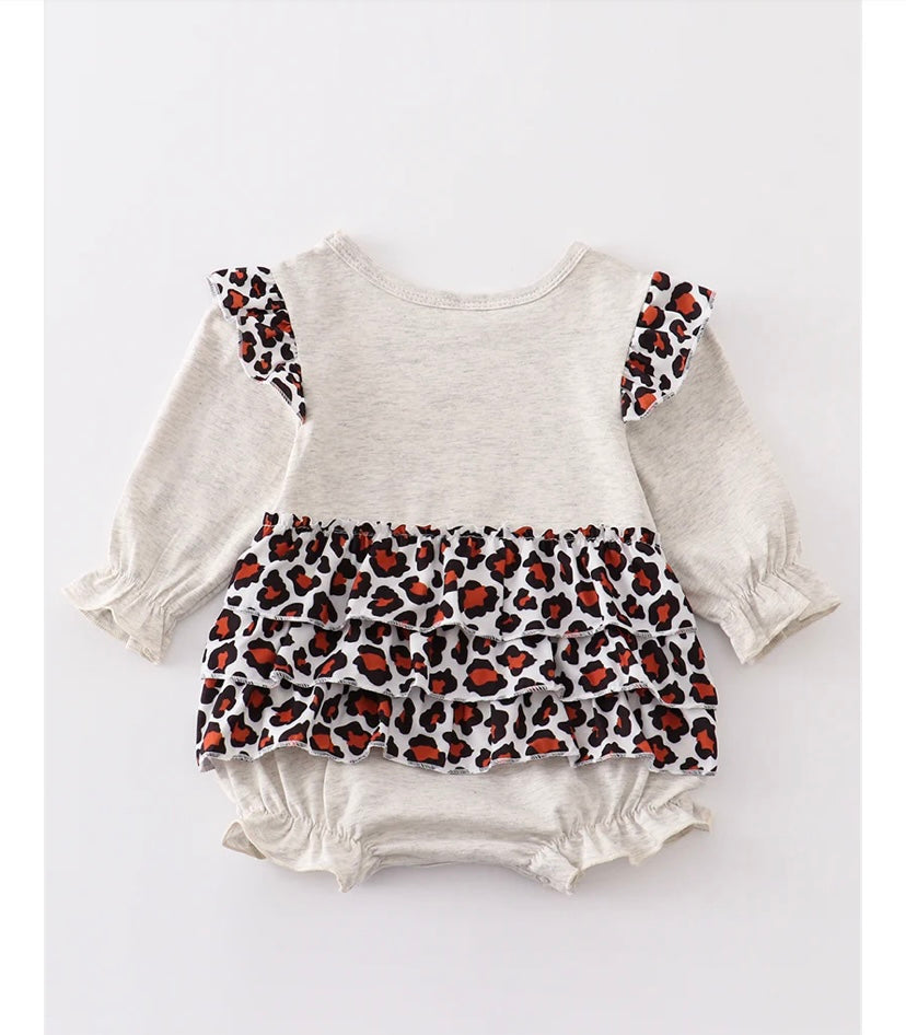 Leopard Pumpkin Print Bubble