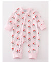 Pink Santa Baby Romper