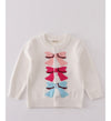 Bow Tie Cardigan Sweater