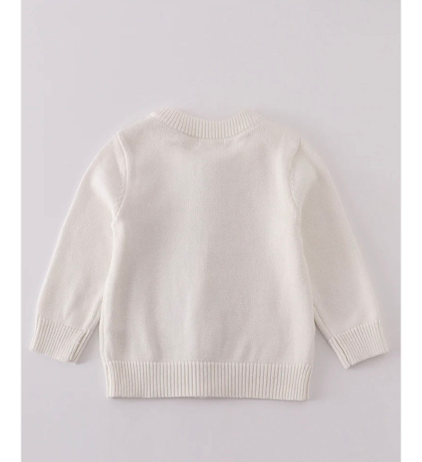 Bow Tie Cardigan Sweater