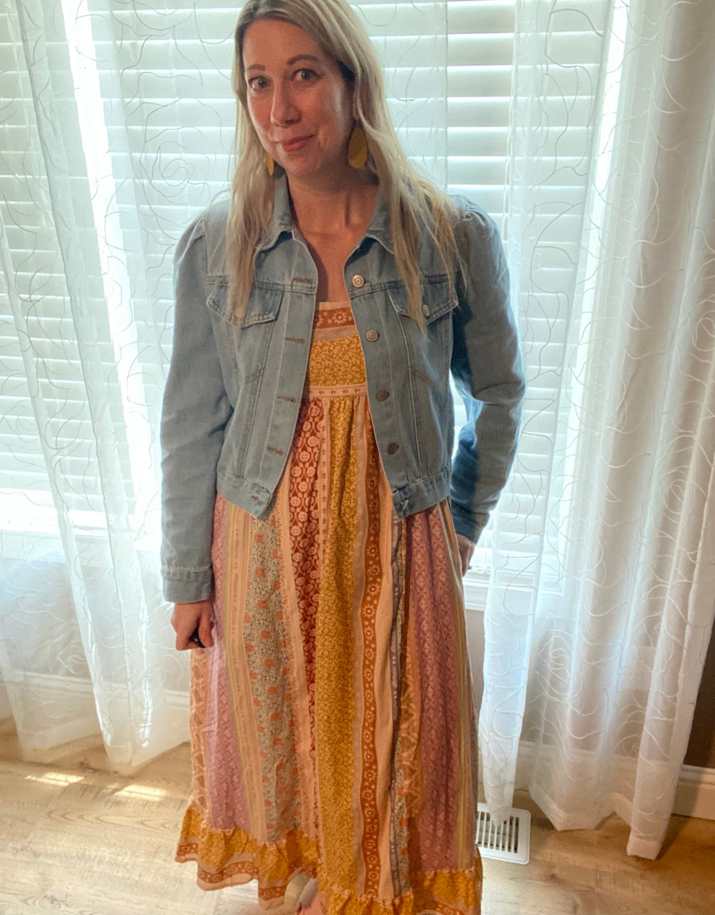 Sleeveless Cotton Maxi Dress