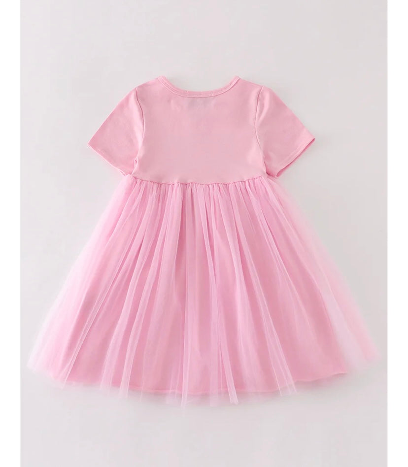 Pink Boo Sequin Dress