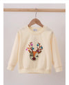 Reindeer Sequin Sweatshirt