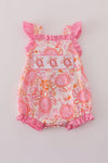 Pink Floral Ruffle Bubble