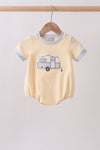 Khaki camper applique bubble