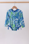 Ocean garden splash rashguard
