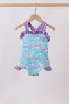 Blue Shark Ruffle Bubble