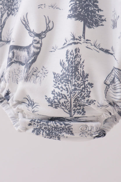 Khaki Deer Forest Bubble