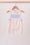 Seashell Stripe Embroidered Jon Jon