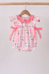 Pink Floral Ruffle Bubble