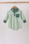 Teal Stripe pocket bubble