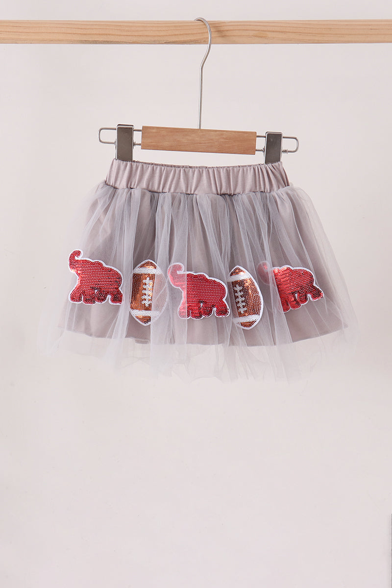 Alabama football sequin tutu dress