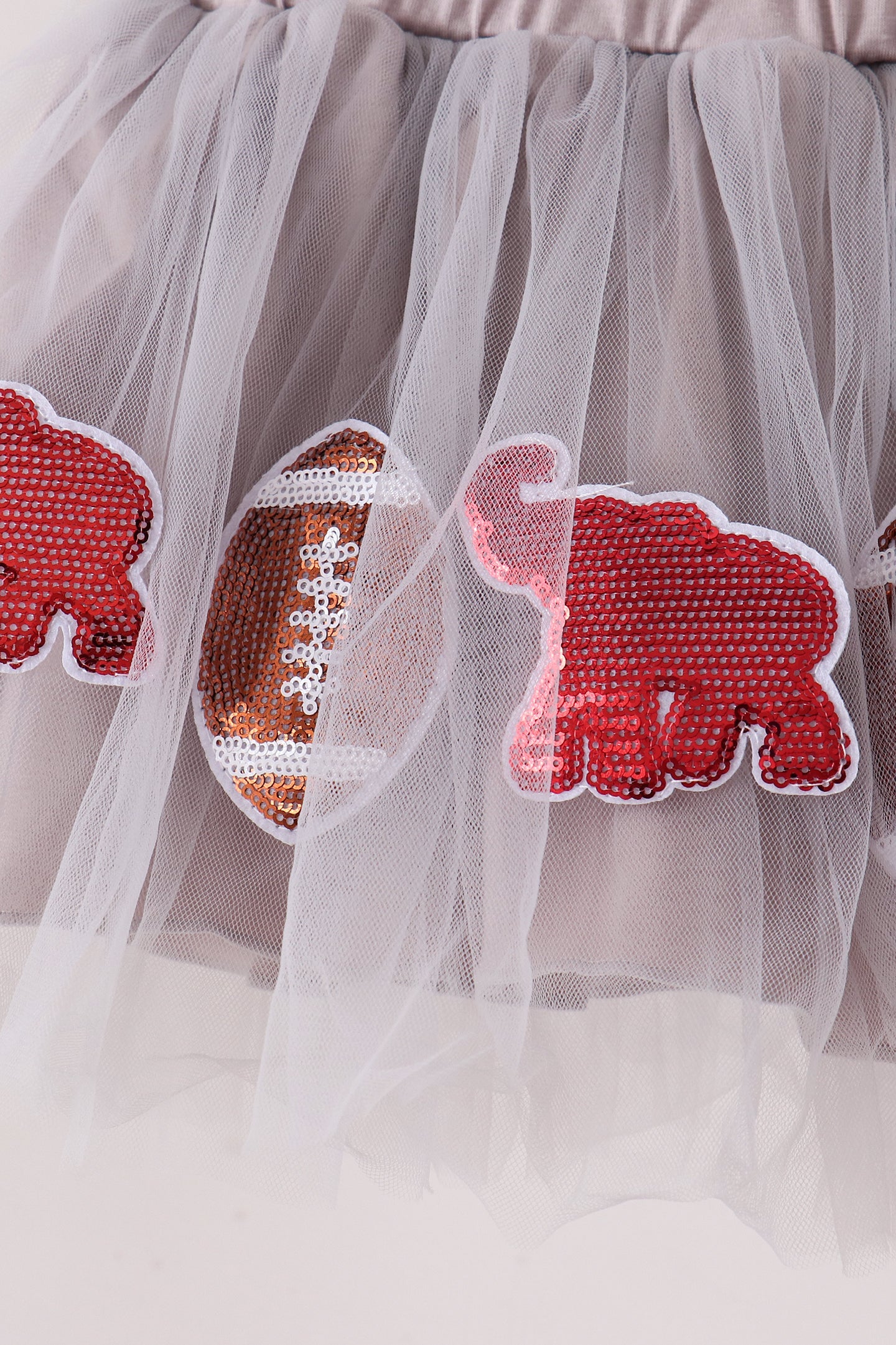 Alabama football sequin tutu dress