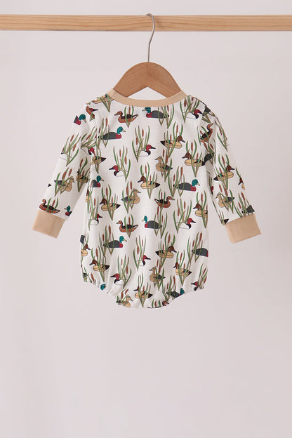 Duck embroidery bubble