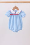 Blue Pencil Collar Bubble