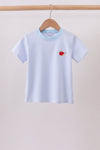 Blue Apple Pencil Pocket Top