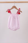 Pink Apple Gingham Bubble