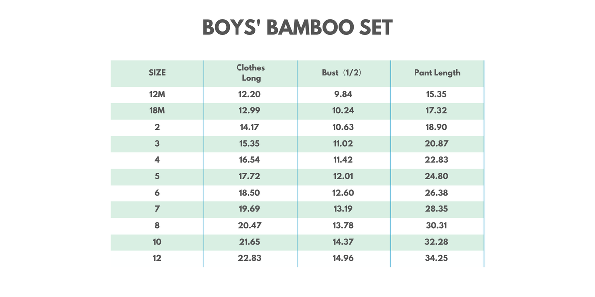 Blue Excavator Bamboo Pajama Set